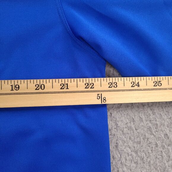 Nike Polo Shirt Mens Large Blue Golf Gridiron‎ Insurance Underwriters Embroidery - Picture 8 of 13